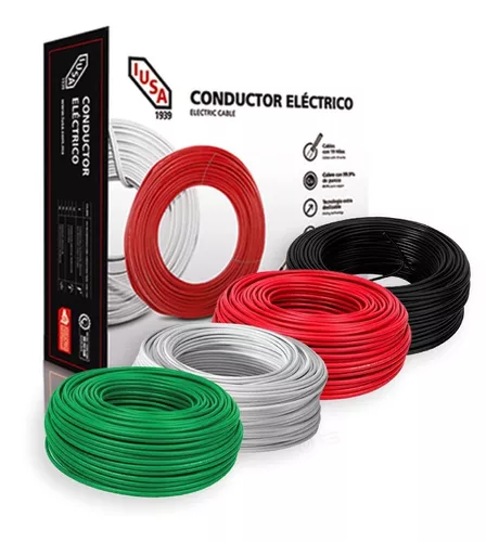 CABLE THW CAL.12 NEGRO/ BLANCO/ VERDE